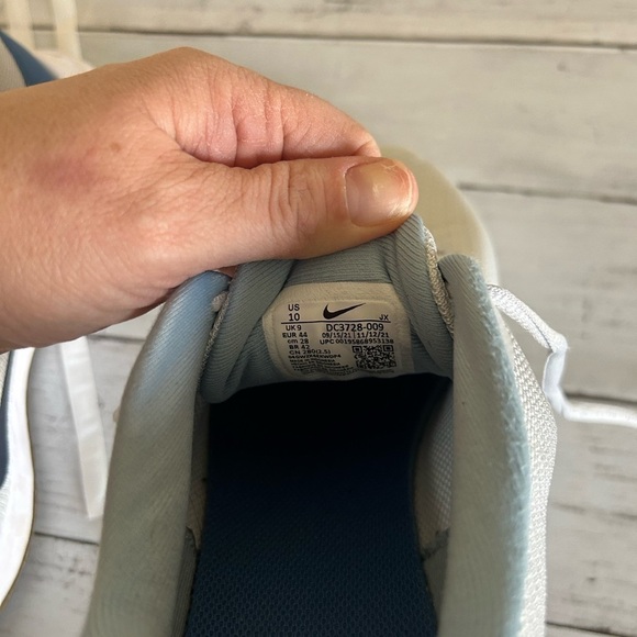 Nike Revolution 6 NN 4E Low Top Men Gray Blue Black Sneakers Mesh Size 10 - Picture 4 of 10